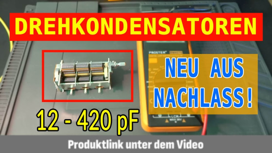drehkondensator 500pf